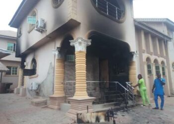 Sunday Igboho’s house razed in Ibadan