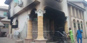 Sunday Igboho’s house razed in Ibadan
