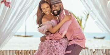 After four years, Banky W and Adesua Etomi welcome baby boy By Stanley Ugagbe