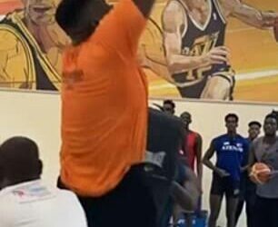 Nigerian basketball player who is 7′ 9″ goes viral and would be tallest player ever in NBA history