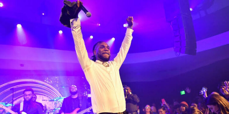 Burna Boy to sing at the 2021 Grammy Award premiere ceremony