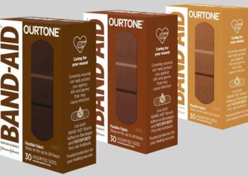 Band-Aid launches Ourtone line to blend better with brown skin tones