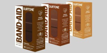 Band-Aid launches Ourtone line to blend better with brown skin tones