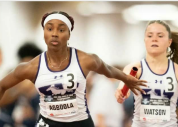 Rofiat Agboola shines at the Ontario University Athletics competition 