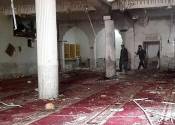 Suicide bombing at Shi’ite mosque in Pakistan killed at least 58 people