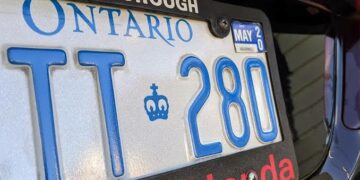 Ontario Eliminating Licence Plate Renewal Fees and Stickers