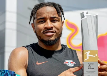 Christopher Nkunku named Bundesliga Player of the Season, by Stanley Ugagbe