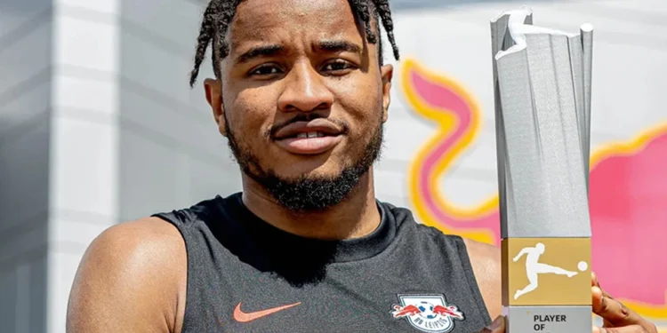 Christopher Nkunku named Bundesliga Player of the Season, by Stanley Ugagbe