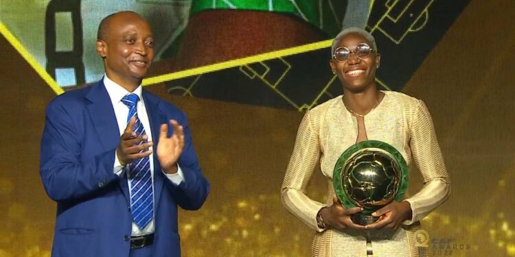 Again! Oshoala Named Africa’s Best Female Footballer, by Stanley Ugagbe