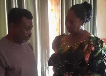 Dabiri-Erewa visits the family of Chibueze Momah in Lagos