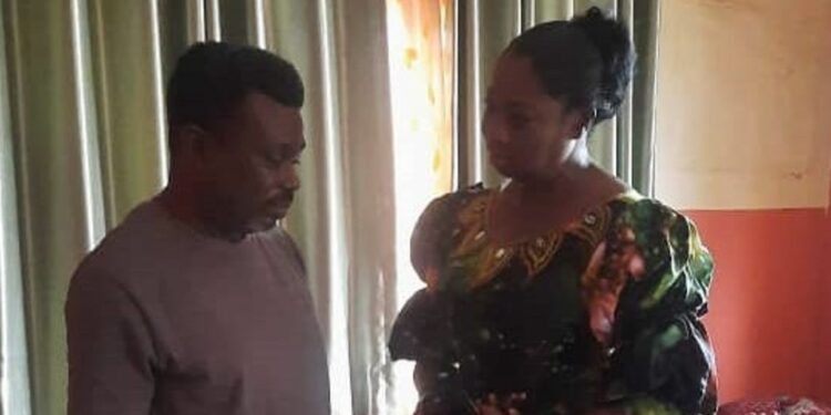 Dabiri-Erewa visits the family of Chibueze Momah in Lagos