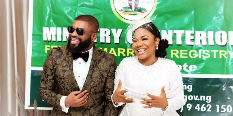 Mercy Chinwo ties nuptial knot in court