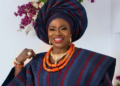 Actress Mama Rainbow prays as she celebrates 80th birthday in grand style