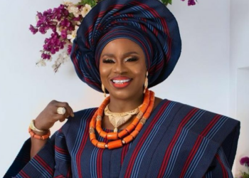 Actress Mama Rainbow prays as she celebrates 80th birthday in grand style