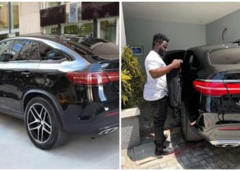 Sabinus buys new Mercedes-Benz one month after losing car to accident 