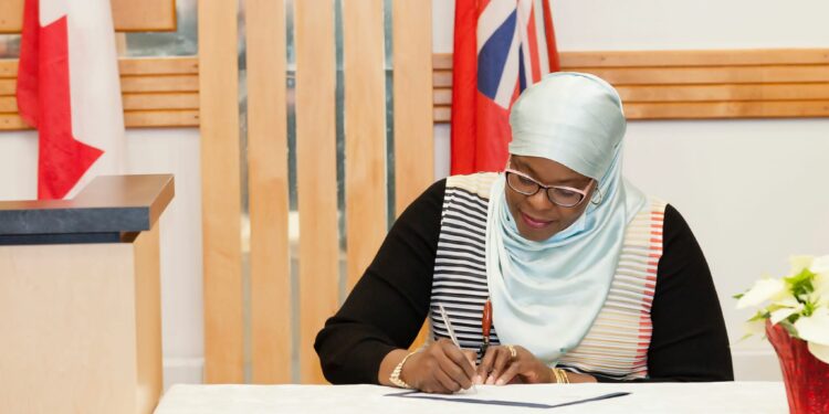 Khadijah Haliru sworn in as Ingersoll Town Councillor
