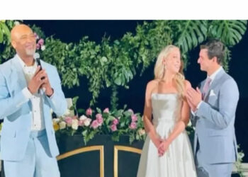 Pastor Adefarasin show up at Trump daughter’s wedding, prays for couple