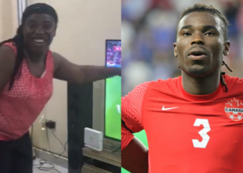 Nigerian mother expresses joy as she watches her son play for Canada