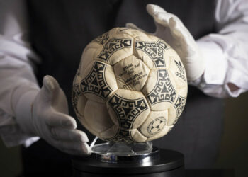 Maradona ‘Hand of God’ World Cup ball auctioned for $2.4million