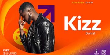 Kizz Daniel wows Qatar 2022 FIFA World Cup fans with a thrilling performance