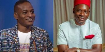 Charles Soludo’s son, Ozonna, disagrees with him, reveals Peter Obi is the best candidate