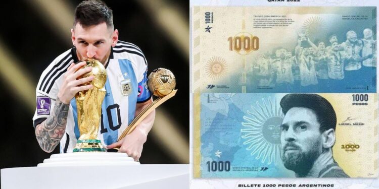 Central Bank of Argentina plans to put Lionel Messi’s face on a banknote to commemorate World Cup win in Qatar