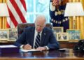 Joe Biden signs gay marriage bill into law