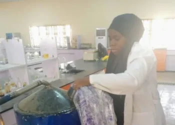 Nigerian female student converts ‘pure water’ sachets to kerosene, diesel, by Stanley Ugagbe