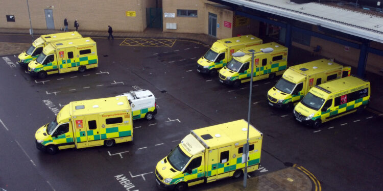 UK ambulance workers commence strike
