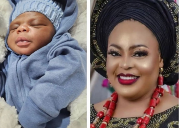 Shola Kosoko welcomes new son