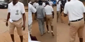 ‘Alma Mater is not served in a restaurant’- Nigerians react as Obasanjo leads alma mater’s centenary walk