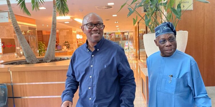 2023: Obasanjo endorses Peter Obi