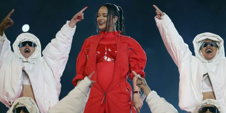 Chris Brown Reacts To Rihanna’s Pregnancy Unveiling At The Super Bowl LVII Show