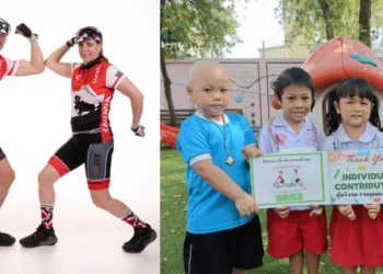 Canadian couple cycle 2500km around Thailand to raise fund for children’s charity