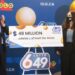 18-year-old Canadian teen wins the 6/49 “Gold Ball” $48m lotto jackpot on first try