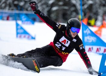 Arnaud Gaudet scoops world bronze in parallel slalom small final, by Stanley Ugagbe