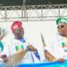 Tinubu ends campaign rally in Lagos