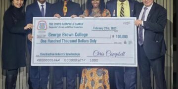 Carpenter’s Union member gives George Brown college $100,000 scholarship