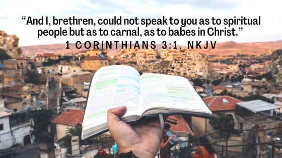 How to know if you’re a carnal believer, by Stanley Ugagbe