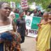 Unclad Women Protest At US Embassy Over 2023 Elections