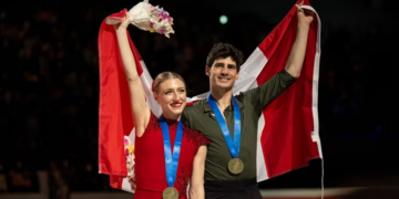 Canada’s Gilles, Poirier win world figure skating bronze in ice dance