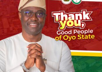 Seyi Makinde thanks the good people of Oyo State for re-electing him