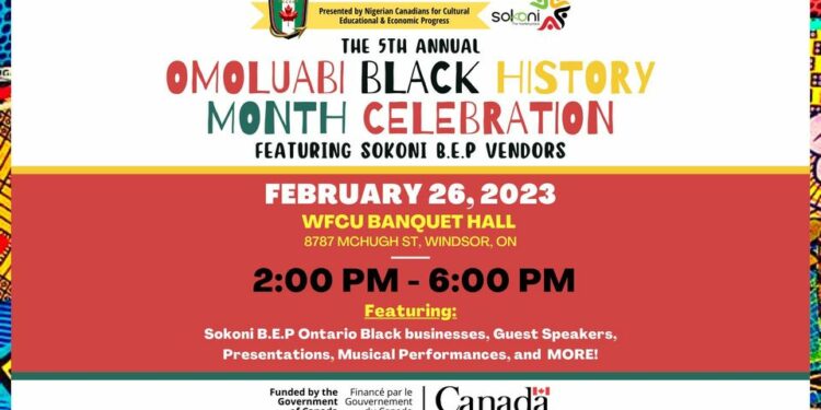 Dave Epp attends NCCEEP’s 5th annual Omoluabi Black History Month celebration