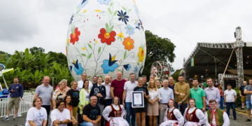 Pomerode Reclaims World’s Largest Decorated Easter Egg Title