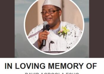 In Loving Memory Of David Agboola Esho (1950-2003)