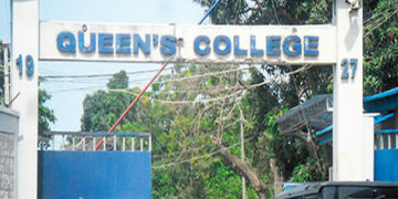 Fire guts Queens College