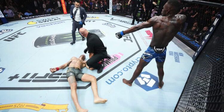 Israel Adesanya knocks out Pereira to regain UFC middleweight belt