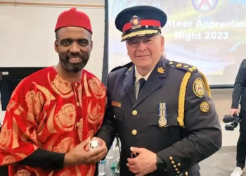 Toronto Police Service honour Chidi Nwanyanwu with Five-Year Partnership Award
