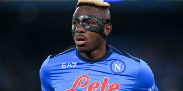 Peter Okoye, Cubana Chief Priest and Oma Akatugba cheer Victor Osimhen up after Napoli’s Champions League exit (Video)
