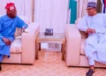 Tinubu meets Buhari in Aso Rock